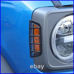 11Pcs Car Exterior Light Decoration Cover Corner Trim Kit For Ford Bronco 2021+