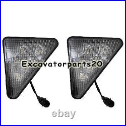 1SET LED For Bobcat Skid Exterior Light Kit Head Light Tail Light Plug n Play
