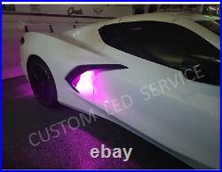 C8 Corvette Coupe Bluetooth Rgb Level 3 Exterior Led Lighting Kit
