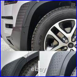 Car Exterior Decorative Fog Light Mirror Wheel Body Kit Black For Land Rover 9x