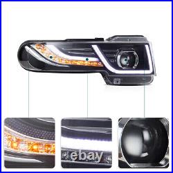 Customized LED Headlights + Black Grille H7 LED Bulbs for 2007-2014 FJ Cruiser 2