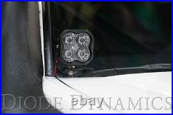 Diode Dynamics SS3 LED Ditch Light Kit for 2016-2023 Toyota Tacoma White Sport