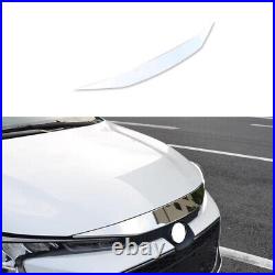Fit For Toyot@a Corolla 19-2023 Chrome Steel Front Engine Hood Grille Lip Strip