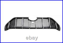 For Toyota RAV4 19-24 Gloss Black Front Bumper Center Mesh Grille Grill 1PCS