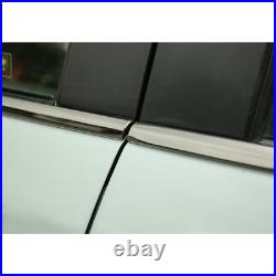 For Toyota RAV4 2019-2023 Black Steel Window Sill Molding Strip decor cover Trim