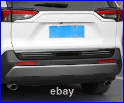 For Toyota RAV4 2019-2023 Black Titanium Car Rear Tailgate Trunk Lid Strip Trim