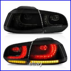 Free Shipping to PR for 10-13 VW GOLF 6 MK6 GTI 12-13 R SMOKE LED Taillights