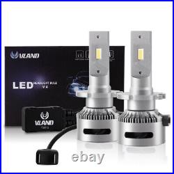 LED Headlights with DEMON EYES + D2S LED Bulbs for Elantra 11-16 Sedan 13-14 Coupe