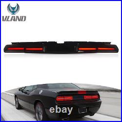 LED Sequential Taillight Brake Lamps Left+Right for 2008-2014 Dodge Challenger