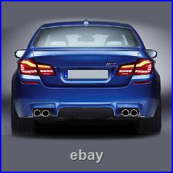 Pair LED Tail Lights For BMW 5 Series F10 F18 M5 2011-2017 withStartup Animation