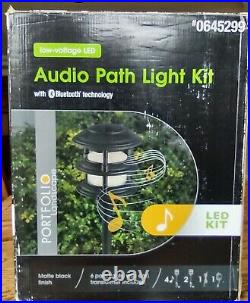 Portfolio Audio Path landscape light kit WITH BLUETOOTH LIGHTS AND Music