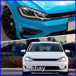 VLAND LED Headlights For Volkswagen Golf 7 MK7 2014-2017 withSequential Indicators