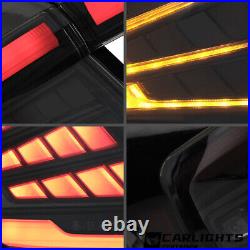 VLAND LED Tail Lights For Honda Civic Hatchback LX Sport EX 16-21 Dynamic Lamps